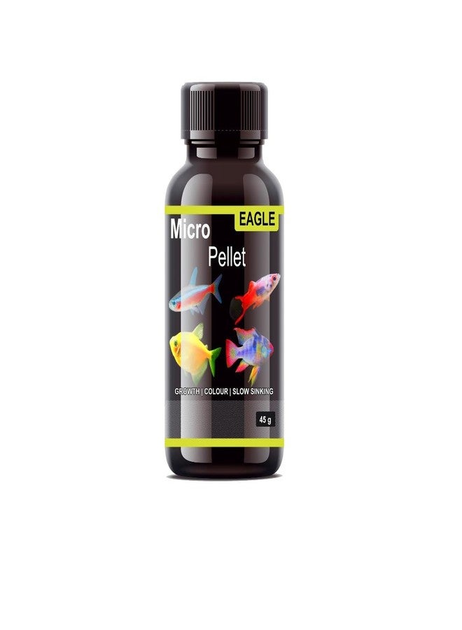 MICROPELLET Fish Food 45g - for Growth - Colour-Slow Sinking by RichBay