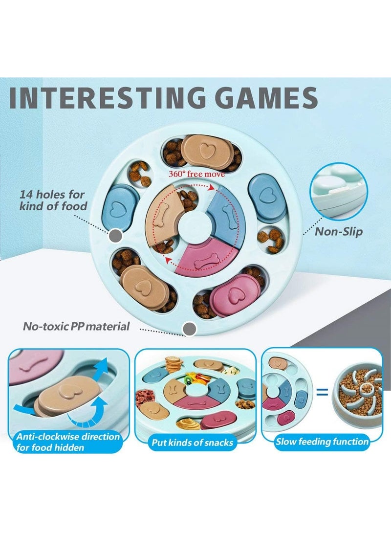 M.A&F's Dog Puzzle Toys, Interactive Dog Game, Dog Enrichment Toys for Puppy Mentally Stimulating Treat Dispenser Dog Treat Puzzle Feeder for Small,Medium and & Large Dogs Treat Training - Image 3