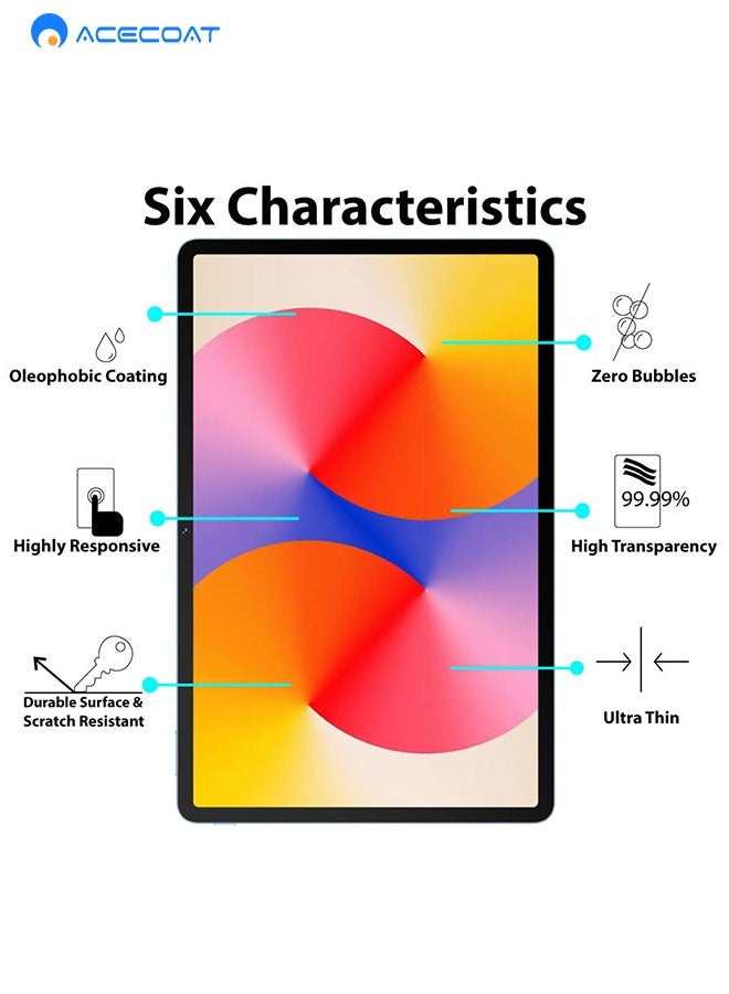 ACECOAT Screen Protector for Huawei MatePad SE 11", Tempered Glass Screen Protector for Huawei MatePad SE 11" Clear - Image 4