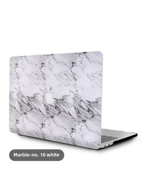 Suitable For Macbook Apple Notebook Air/pro 14 "Protective Shell M2 Scrub Cover For Apple Computer-Color:LH535 White-Applicable Model:Flat Pro14(a2442/a2779/a2992/a2918/a3112/a3185/a3401)