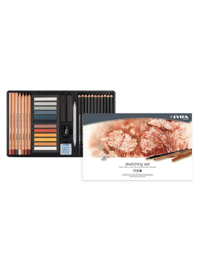 Lyra Sketching Set Of 35 Pcs