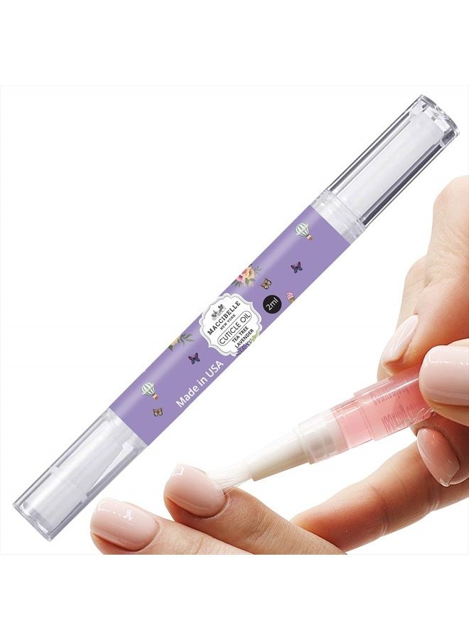 maccibelle Lavander Pure Cuticle & Nail Oil Pen 2ml Heals Dry Cracked Cuticles. - Image 1