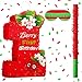 Soulchen Berry First Birthday Piata Party Decorations Strawberry Theme 1st Piata with Batting Stick Eye Mask and Confetti for Girls Boys Girls Boys Baby Shower Party Supplies - Image 2