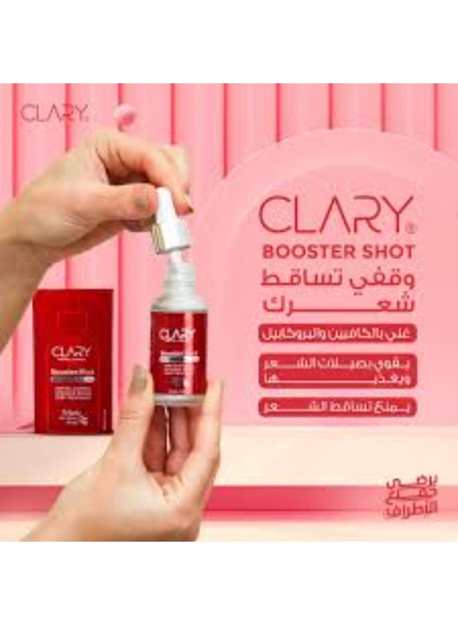 Clary Booster Shot Hair Fall Control Serum with Procapil 5% – Strengthens Roots & Supports Hair Growth – 30ml - Image 1