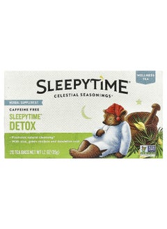 CELESTIAL SEASONINGS Celestial Seasonings, Sleepytime® Detox, Wellness Tea, Caffeine Free, 20 Tea Bags, 1.2 oz (35 g)  - Image 1