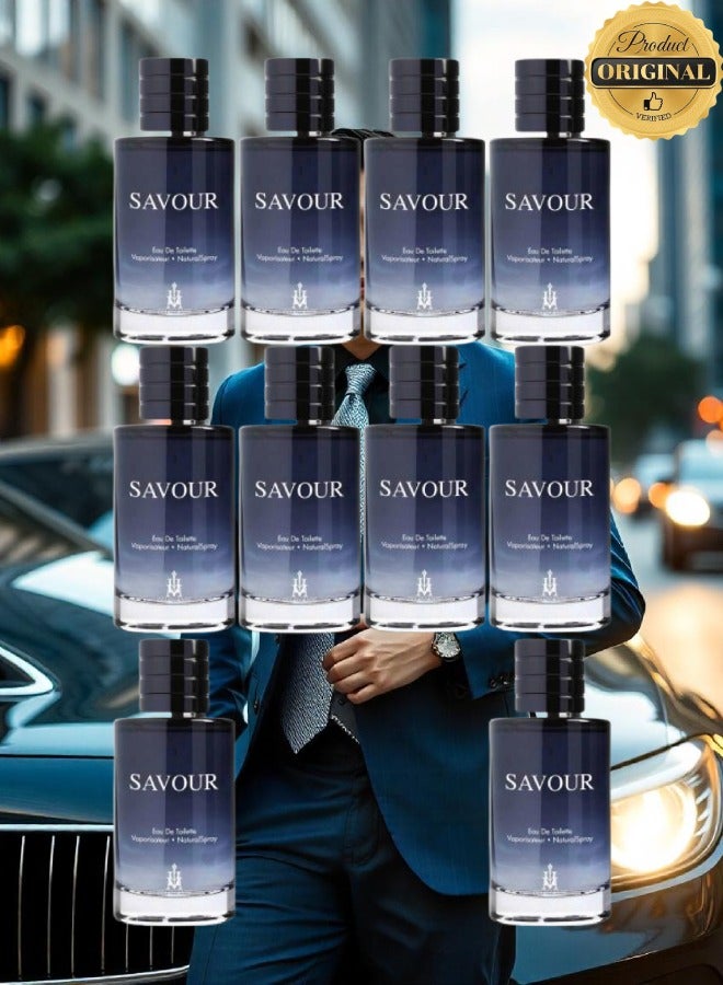 كوليكشن 10 قطع عطر سافور 85 مل - Image 1