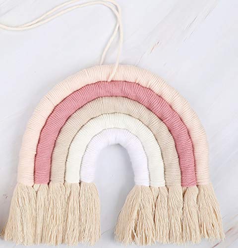 ZWA Rainbow Wall Hanging - Handmade Macrame Wall Art for Nursery & Kids Room Decor - Image 2