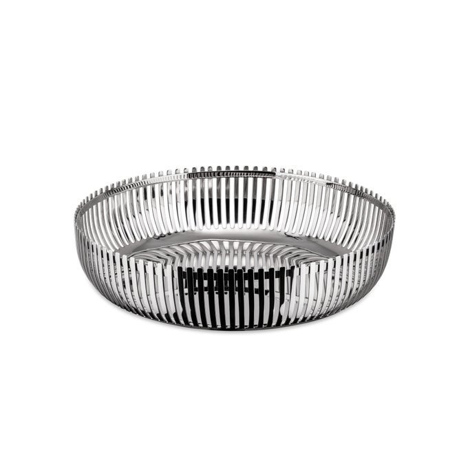 PCH0220 DESIGN PERFORATED KITCHEN BASKET 1810 POLISHED STAINLESS STEEL 20 CM GREY
