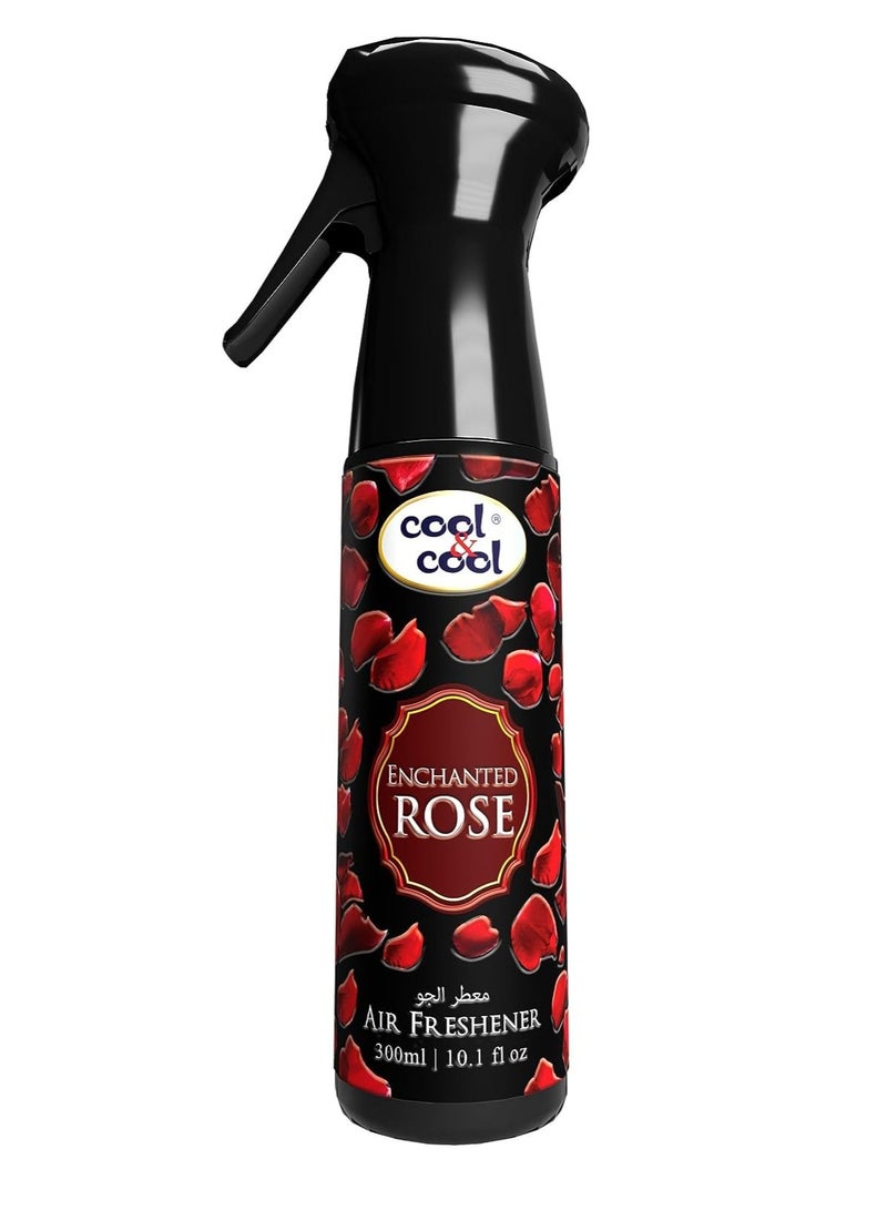 كول اند كول معطر جو كول آند كول إنشانتد روز 300 مل - يدوم طويلاً، آمن، غير سام، رائحة منعشة ومهدئة، يحسن المزاج، مزيل للرائحة  - Image 1