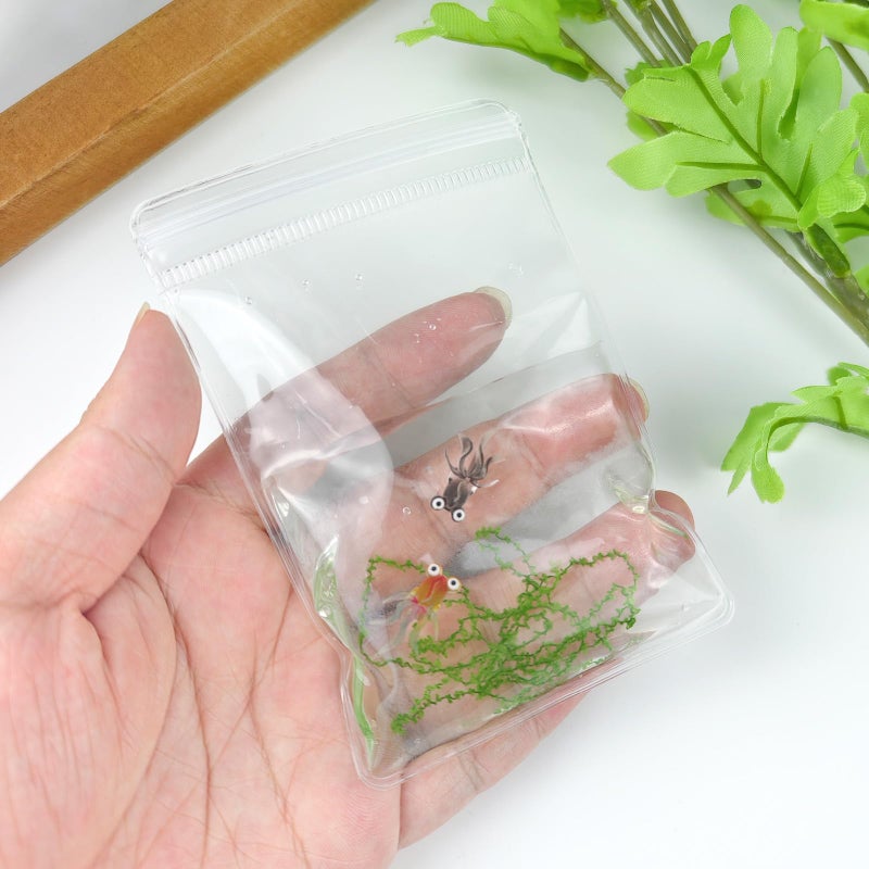 Gytera Simulated Goldfish Squeeze Fidget Toys for Adults, Cute Squishies Fish Sensory Toys for Autism, Stress Relief Squeeze Toys Birthday Gift - Image 4