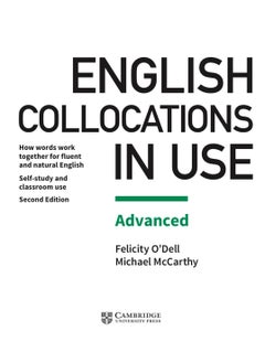 English Collocations in Use advanced  - Image 2