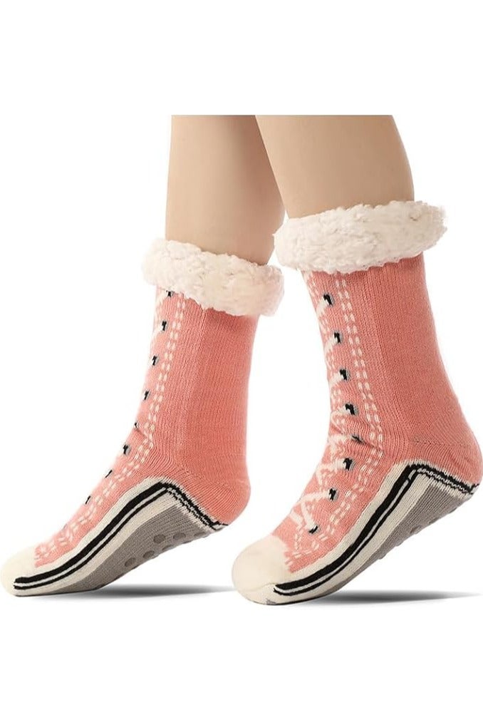 CMGTYYD. الجوارب - فائقة السميكة الجوارب المنزلية الكشمير ، الجوارب الكشميرية ، الجوارب مريحة الكشفية ، الجوارب الشتوية المضادة للانزلاق - Image 5