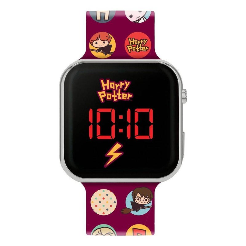 Harry Potter Wizarding World Harry Potter LED Digital Watch (Burgundy/Black) - Image 3