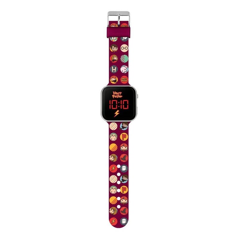 Harry Potter Wizarding World Harry Potter LED Digital Watch (Burgundy/Black) - Image 2