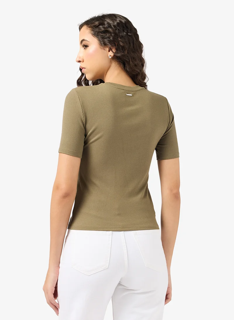 CALVIN KLEIN Essential Ribbed Top