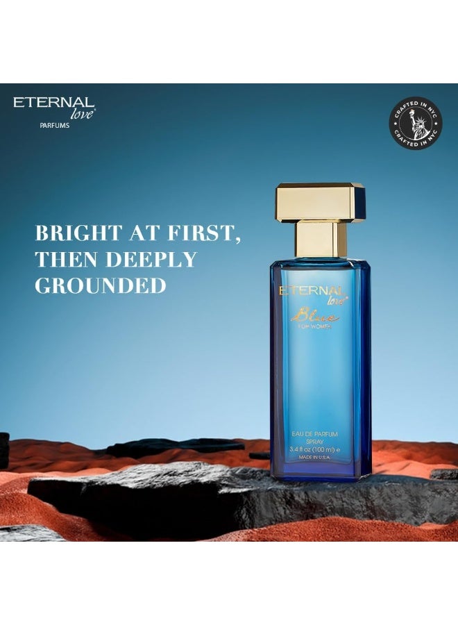 Eternal love ETERNAL PERFUME LOVE BLUE FOR WOMEN 100 ML - Image 3