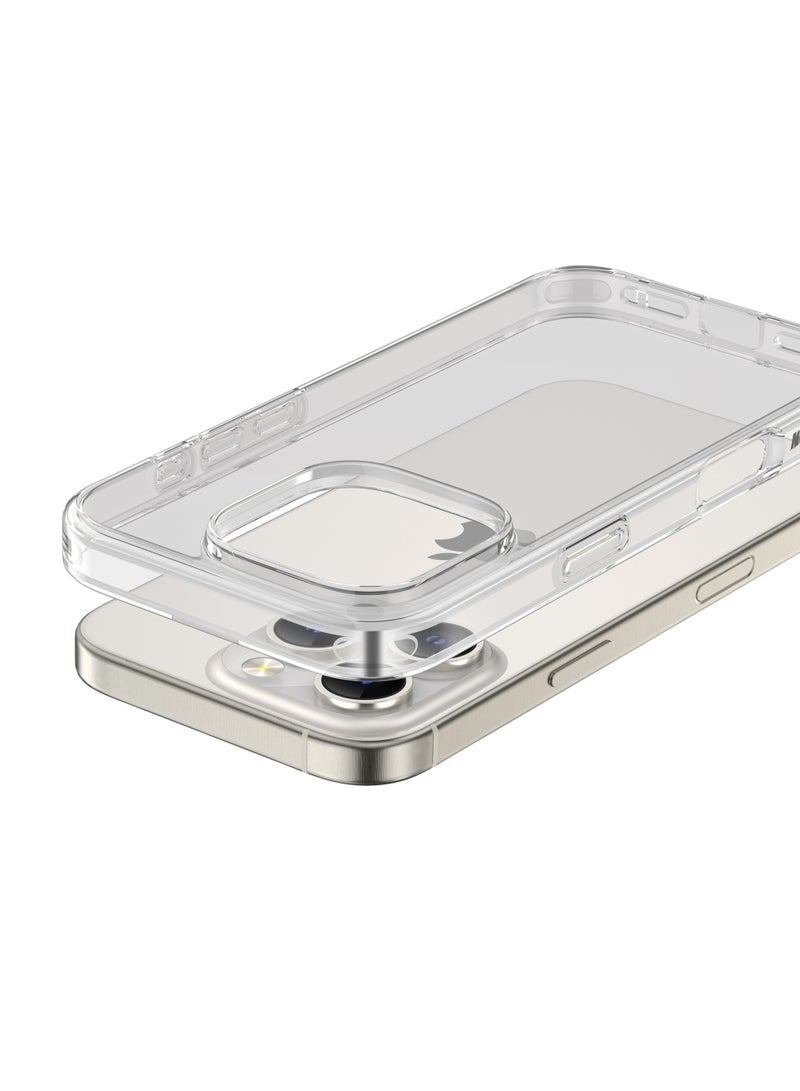 GREEN LION iPhone 16 Crystal Clear Case / Anti-Scratch / Anti-Yellowing / Anti-Microbial Protection / High-Level Protection / Drop Protection / Camera Protection / Enduring Clarity - Clear - Image 1