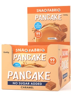 Snaq Fabriq Pancake with Caramel Flavour 10x45g  - Image 1