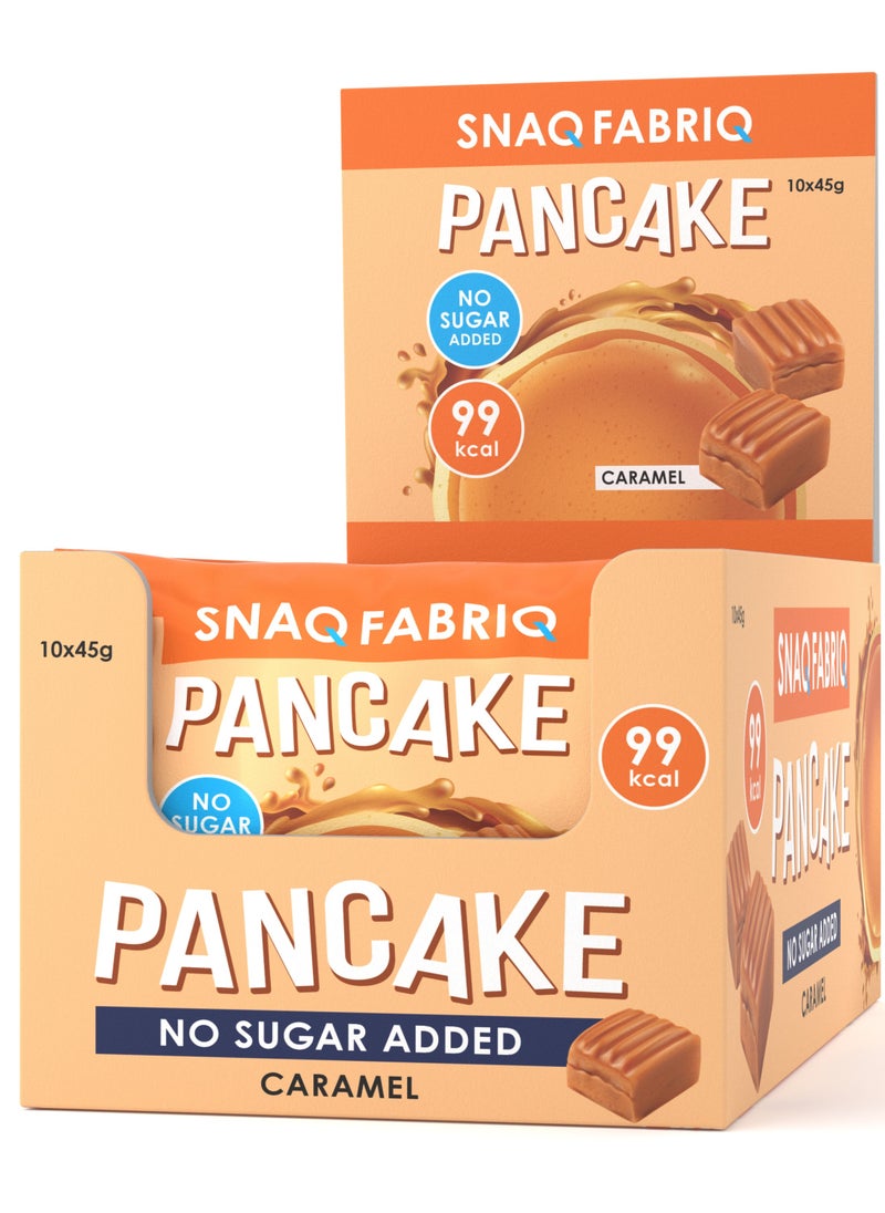Snaq Fabriq - Pancake with Caramel Flavour 10x45g - Image 1