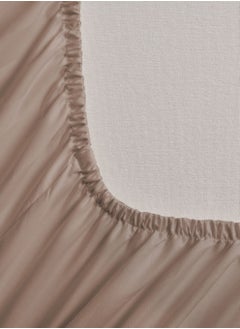 Master Home Textile King Microfiber Sheet Set, King Size 3 Pieces, Hotel Stripes design  - Image 5
