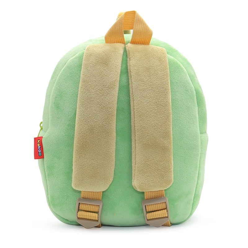 Plush Kids Backpack, Durian Fruit Design, Soft Lightweight School Bag for Toddlers and Preschool Kids - Image 1