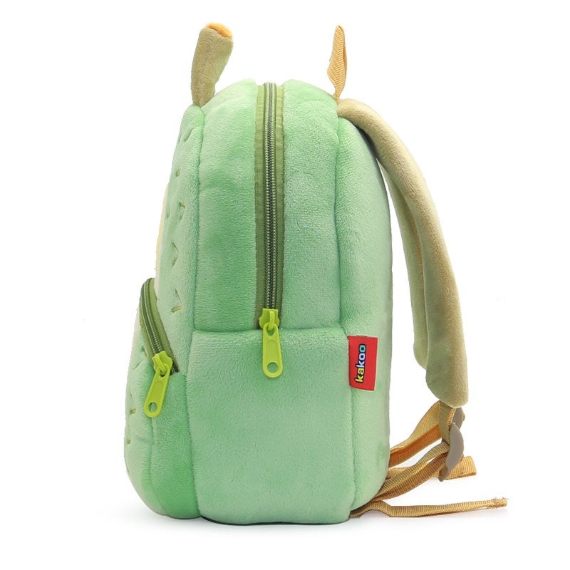 Plush Kids Backpack, Durian Fruit Design, Soft Lightweight School Bag for Toddlers and Preschool Kids - Image 2