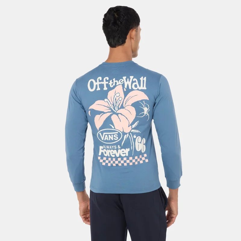 فانز تيشيرت رجالي بتصميم بتلات وآفات