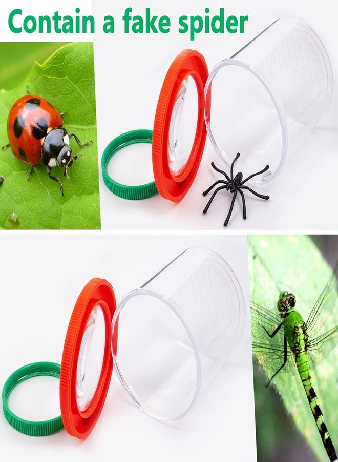 TORINALITAL Insert Bug Viewer for Kids, 4PCS Magnifying Insect Box Bug Catcher Kit for Kids, Bug Magnifier Container Critter Insect Viewer Collecting Kit - Image 5