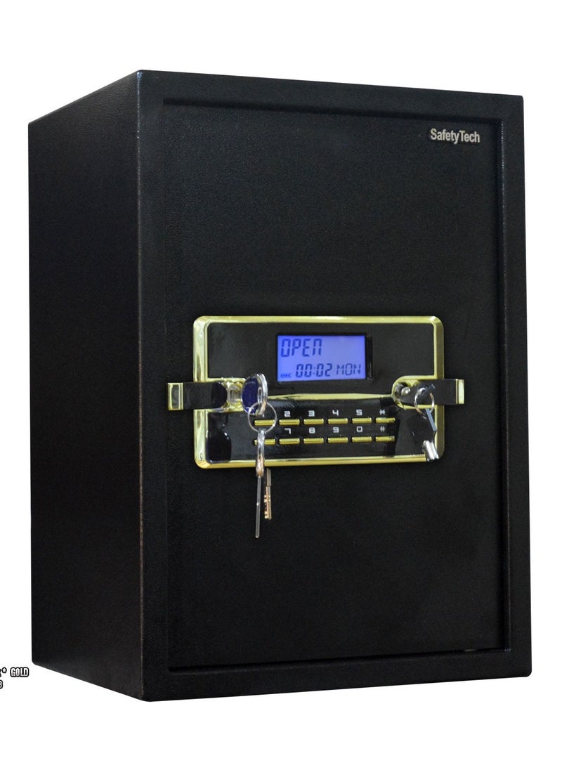 Safety Tech GN50 BLT Digital Safe with Alarm, Two-Factor Authentication and 2 Computer Locks - by Safety Tech  - Image 1