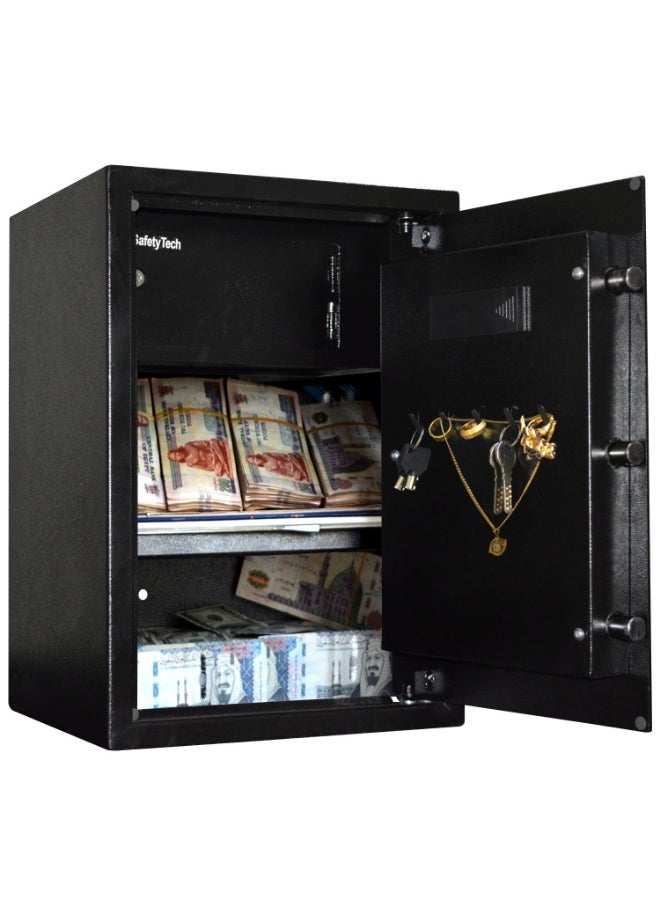 Safety Tech GN50 BLT Digital Safe with Alarm, Two-Factor Authentication and 2 Computer Locks - by Safety Tech  - Image 2