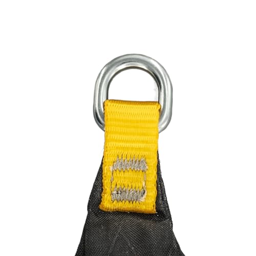SOB Throw Weight Bag, Durable Climbing Rope Bag for Arborists, Tree Throw Bag for Rock Spelunking (Black-300) - Image 5