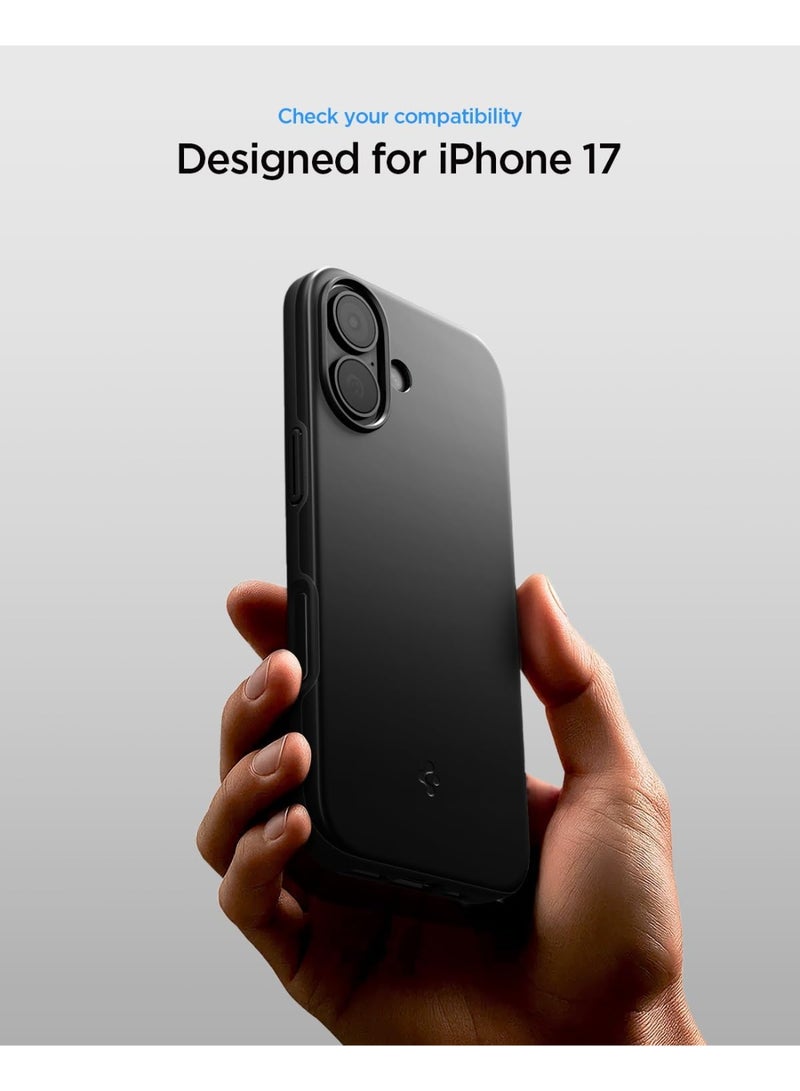 Spigen Thin Fit MagFit for iPhone 17 MagSafe Case Cover - Abyss Green - Image 3