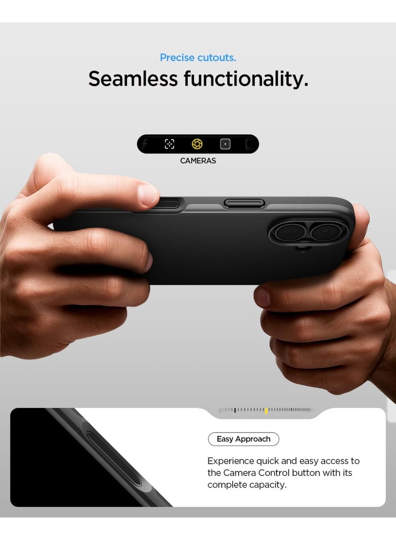 Spigen Thin Fit MagFit for iPhone 17 MagSafe Case Cover - Abyss Green - Image 4