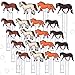 Rotatingpals 24 Pcs Horse Bubble Wands Western Cowboy Cowgirl Party Favors Mini Bubble Wands Tube Bulk Theme Maker Goodie Bags Stuffer Prizes Derby Party Supplies - Image 2