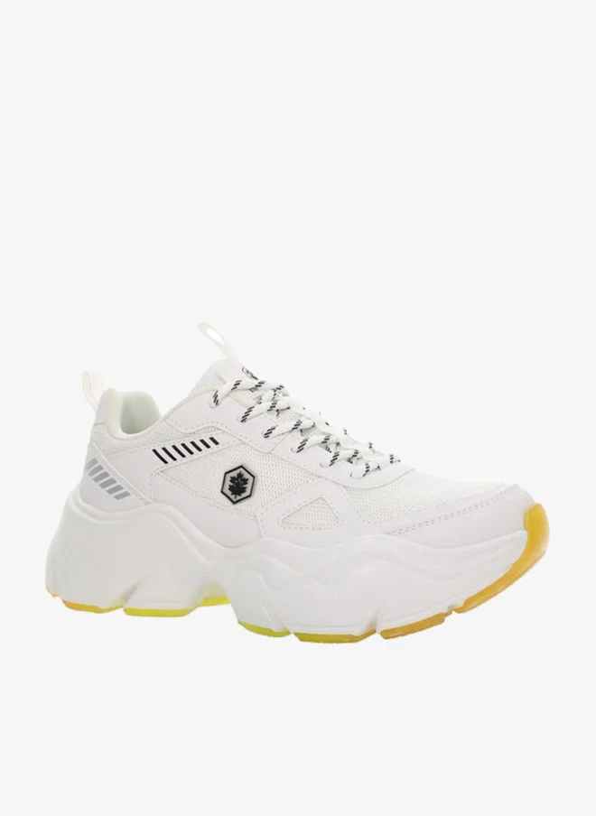 LUMBERJACK Women ITRU Panelled Lace-Up Sneakers