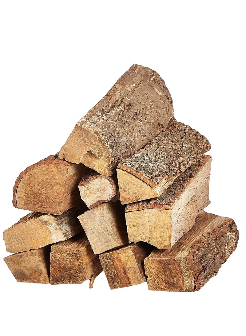 GO2CAMPS 5 KG Firewood for Camping, BBQ, Fireplace & Outdoor Use – Kiln-Dried Hardwood Logs – Clean Burning, Low Smoke, Eco-Friendly Natural Fire Wood – Perfect for Bonfires, Grills & Stoves - Image 1