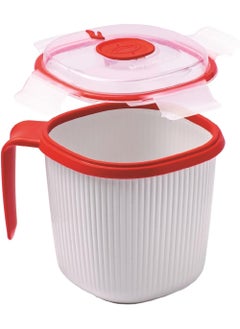 Snips Snips Microwave Milk, Tea, Soup Warmer Mug 0.7 Liter, 0% BPA – Use & Reuse product, Made in Italy, 000847  - Image 2
