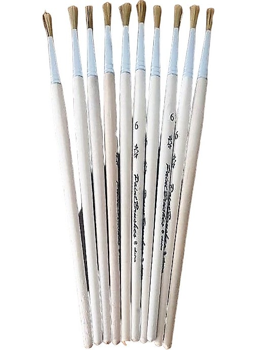 M1 Art Pen Brush No:6 - 10 Pieces  - Image 1