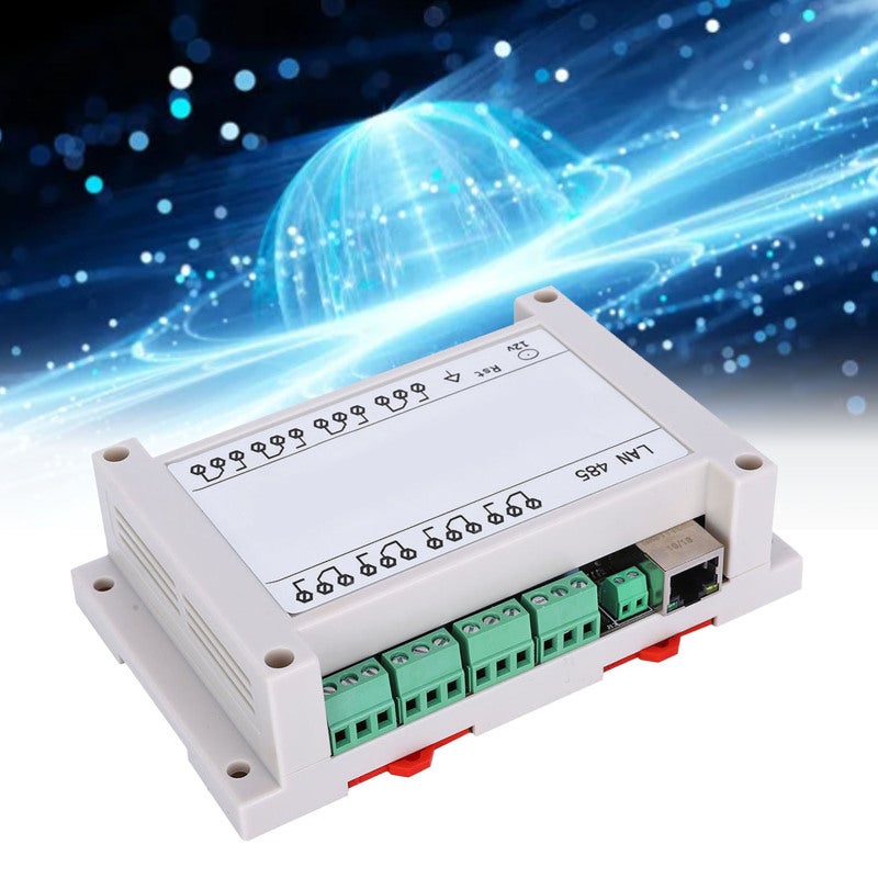 متحكم تتابع إيثرنت 8 قنوات: تحكم RJ45 مع وحدة TCP/IP - تحكم خادم ويب بمنفذ IP قابل للتعديل لأنظمة أندرويد ونظام ويندوز المتصلة بالشبكة عن بعد - Image 5