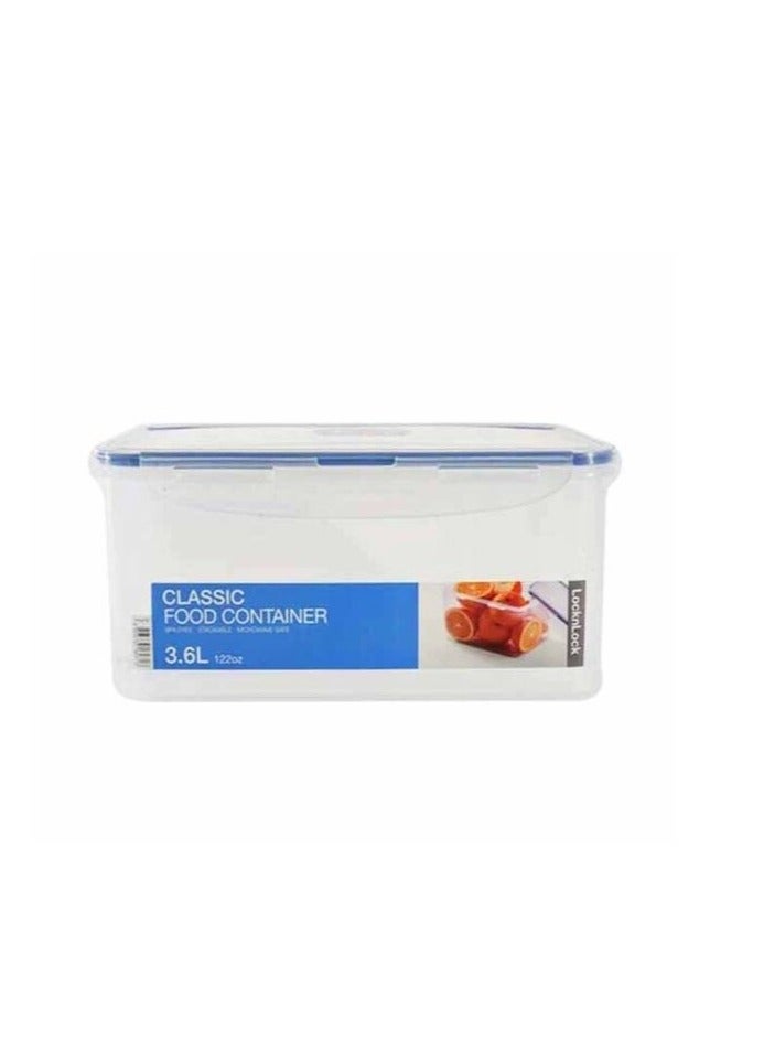 LOCK & LOCK LocknLock 3.6L  Rectangular  Airtight Food Storage Container   - BPA-Free, Microwave, Freezer, and Dishwasher Safe - Image 2