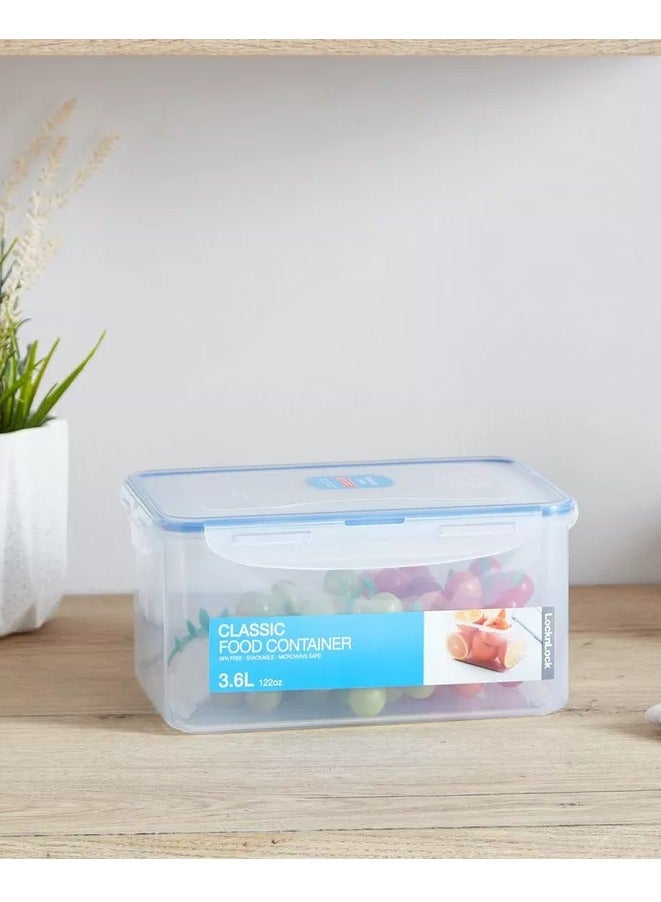 LOCK & LOCK LocknLock 3.6L  Rectangular  Airtight Food Storage Container   - BPA-Free, Microwave, Freezer, and Dishwasher Safe - Image 4