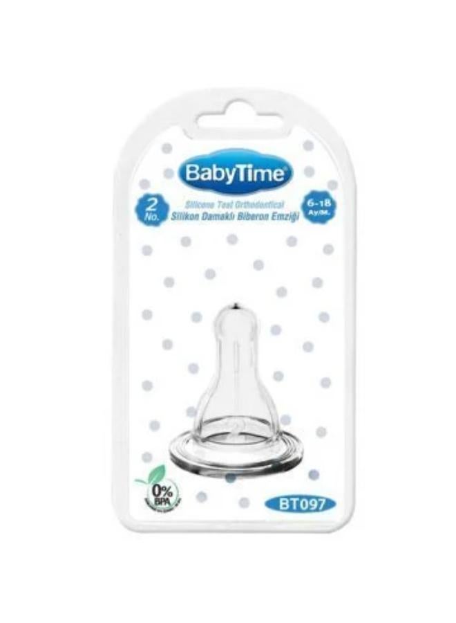 Baby Time silicone classic nipple