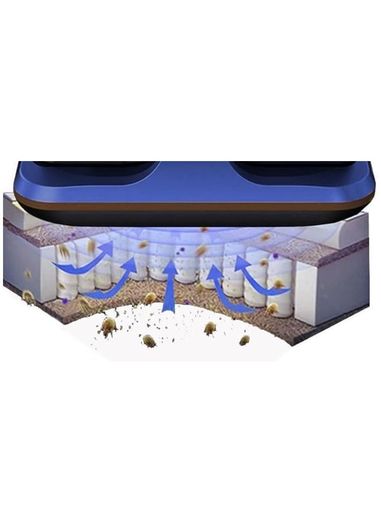 Hoco - DSP Home Mattress Vacuum Bed Vacuum Cleaner, 0.5L Tank Capacity, 70W Power, Dirt Removal and Dust Removal, Type C Cable (KD2052) - Image 1