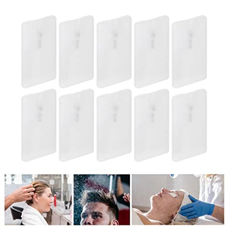 10pcs 20ml Cardcase Perfume Spray Bottles, Portable Credit Card Fine Mist Spray Bottle Empty Flat Atomizer Pump, Mini Refillable Perfume Atomizer Bottle for Cleaning Hairdressing, Wholesale Business - Image 3