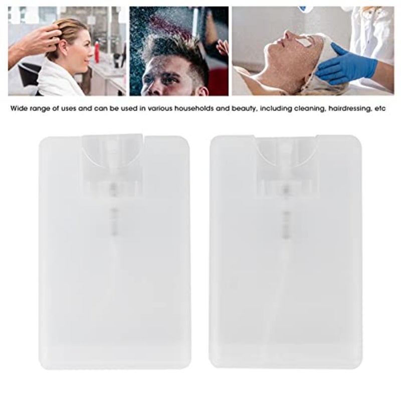 10pcs 20ml Cardcase Perfume Spray Bottles, Portable Credit Card Fine Mist Spray Bottle Empty Flat Atomizer Pump, Mini Refillable Perfume Atomizer Bottle for Cleaning Hairdressing, Wholesale Business - Image 2
