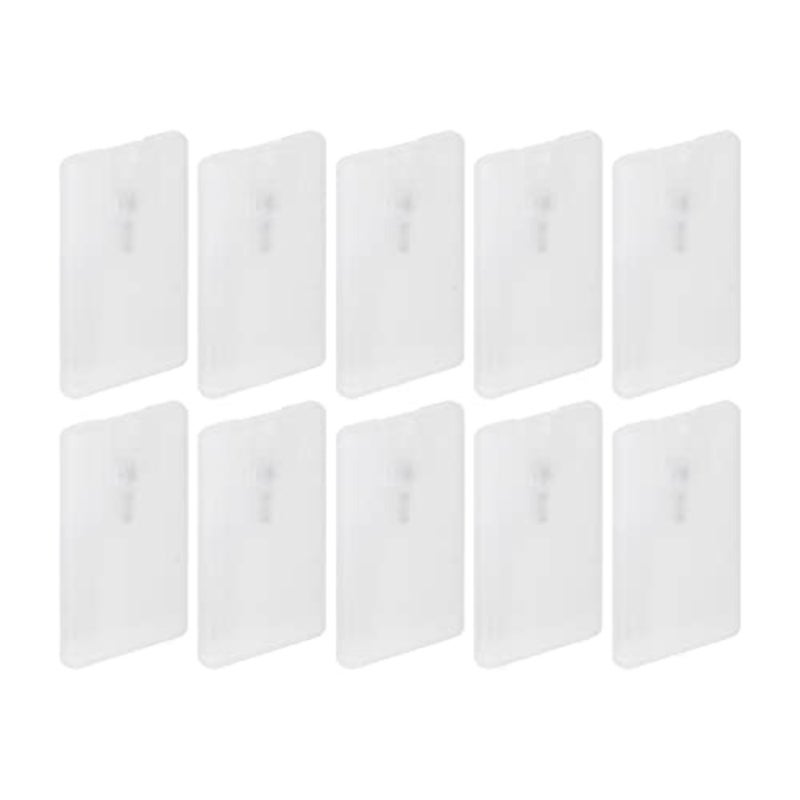 10pcs 20ml Cardcase Perfume Spray Bottles, Portable Credit Card Fine Mist Spray Bottle Empty Flat Atomizer Pump, Mini Refillable Perfume Atomizer Bottle for Cleaning Hairdressing, Wholesale Business - Image 1