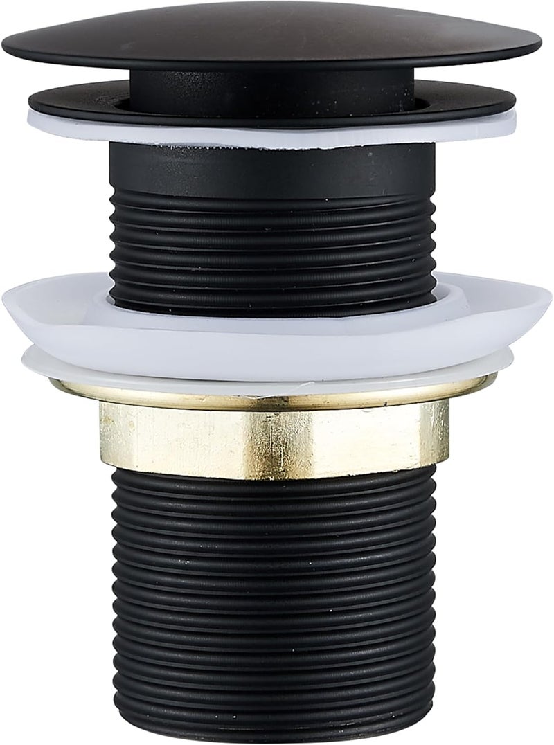 BRIMIX سدة تصريف نفايات قابلة للفتح - سوداء - Image 1