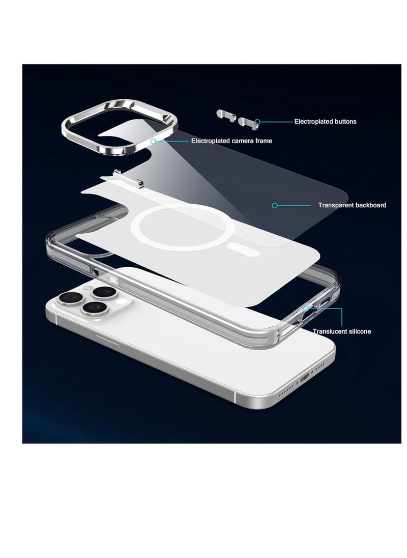Case For Realme 12 5G/12X 5G/Realme 13 5G Case Crystal Clear [Not Compatible with MagSafe] Soft TPU Gel Case Flexible Silicone Anti-Scratch Transparent TPU Cover - Clear