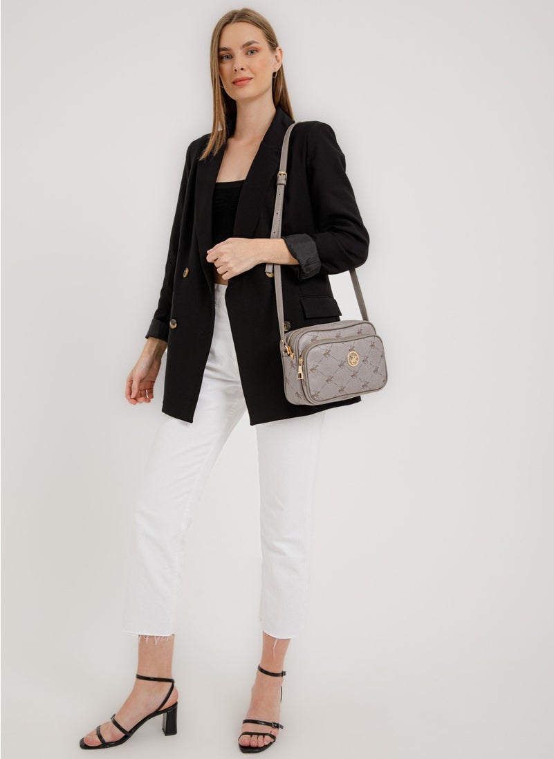 BEVERLY HILLS POLO CLUB Mink Women 24X17X9 Crossbody Bag 05BHPC126-V  - Image 1