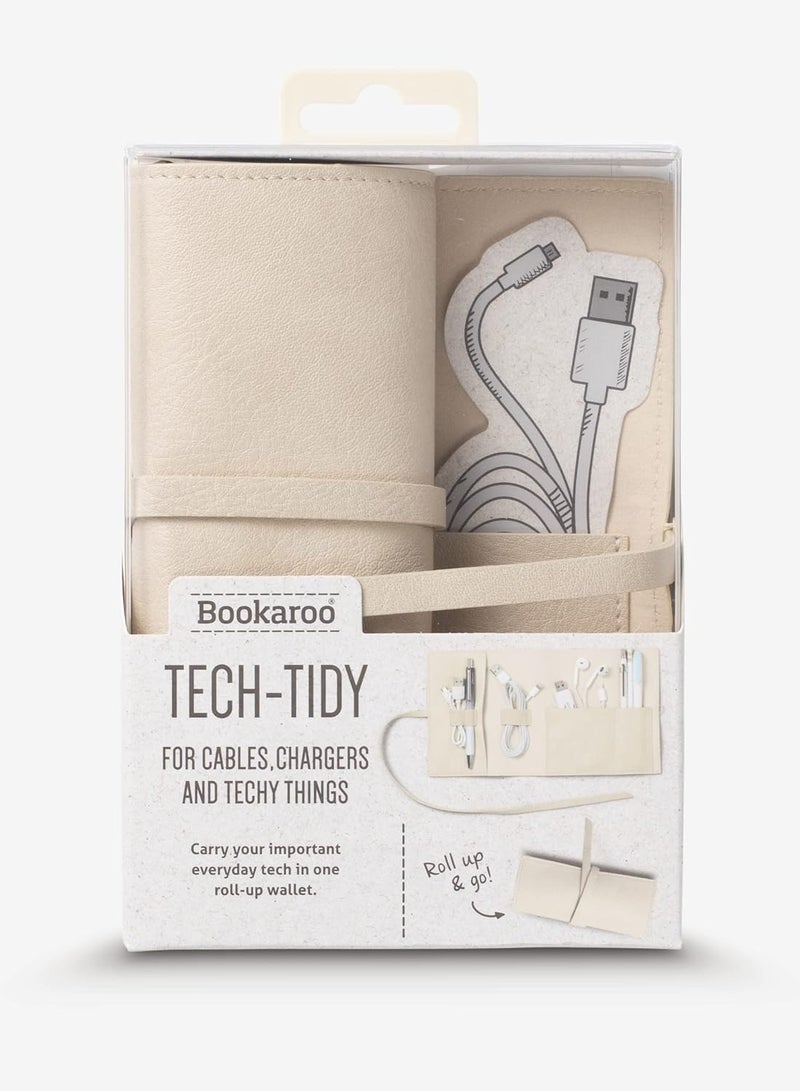 IF Bookaroo Travel Tech-Tidy - Cream - Image 1